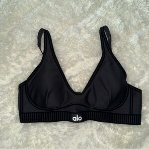 ALO Yoga Black Sports Bra